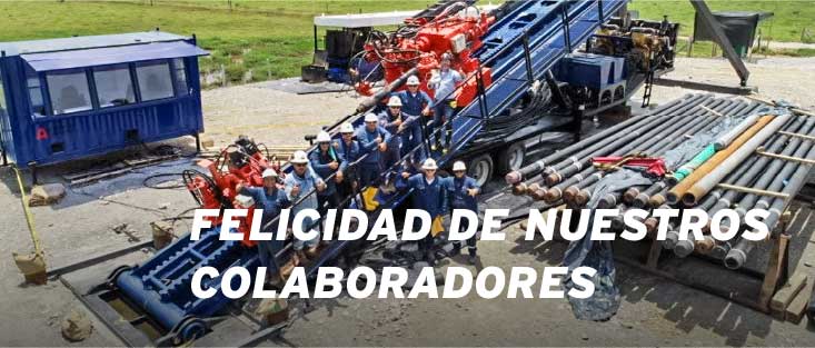 FELICIDAD DE NUESTRO COLABORADORES