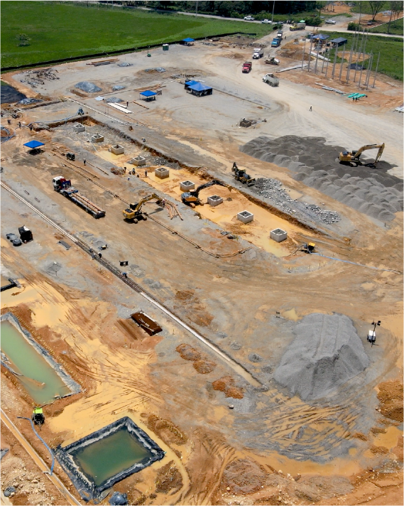 Obras civiles, mecánicas, eléctricas y de instrumentación para la construcción de la troncal mecánica, línea de media tensión y plataforma del clúster 69A, con actividades complementarias en el Activo GLH del campo CPO-9 de Ecopetrol S.A. (Guamal - Meta)